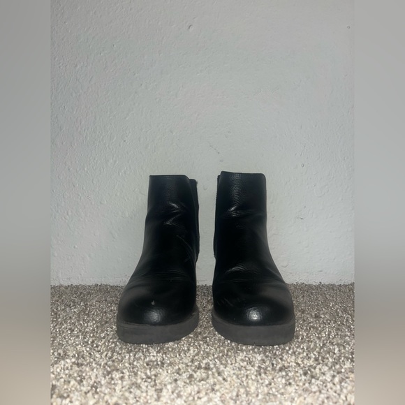 MIA Jody Ribbed Lug Sole Chelsea Boot Black 8.5 - Picture 6 of 9